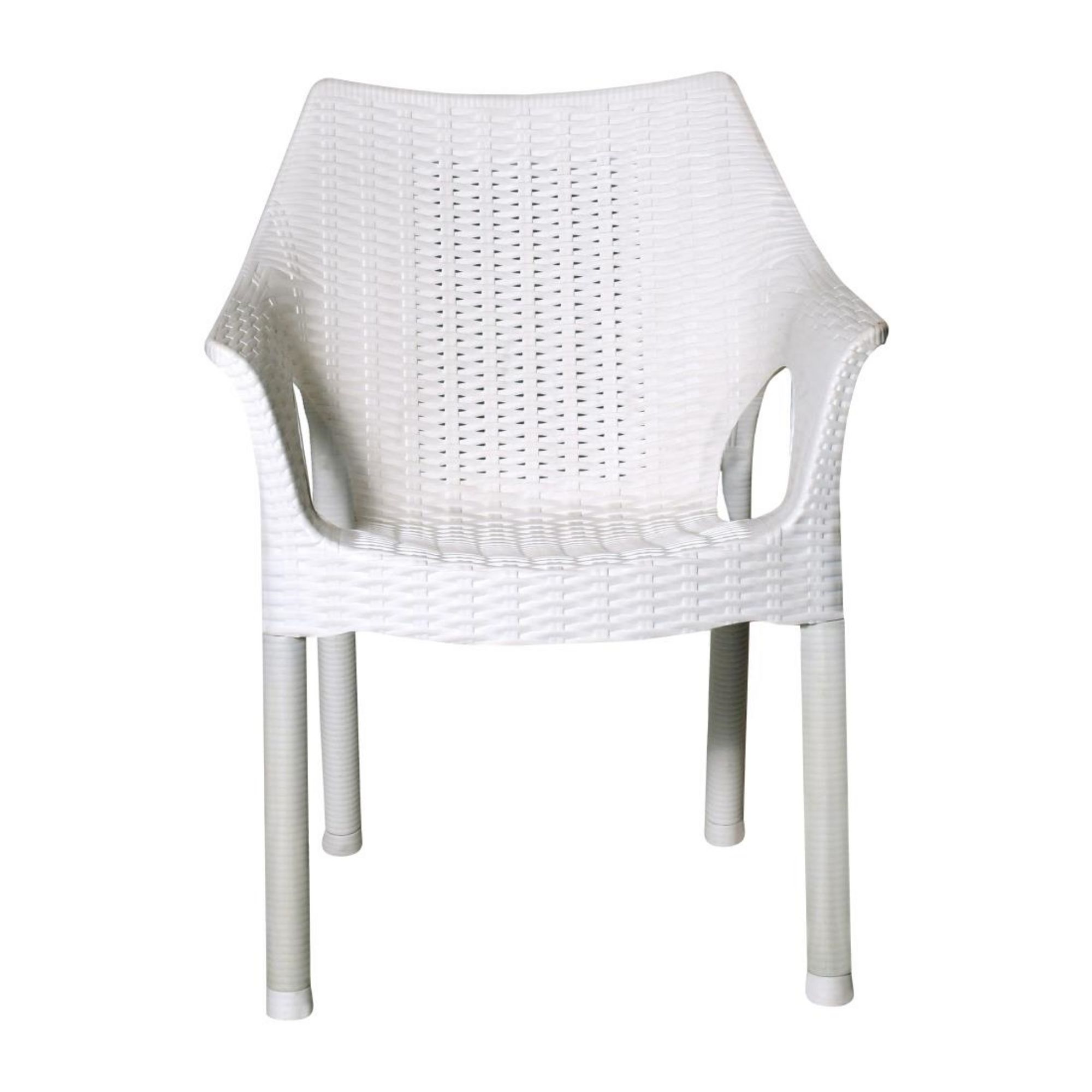 Picture of Bolero Elements Polypropylene Armchairs Snow (4 Pack)