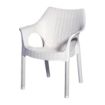 Picture of Bolero Elements Polypropylene Armchairs Snow (4 Pack) - JA913