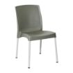 Picture of Bolero Elements Polypropylene Plain Side Chairs Olive Green (4 Pack) - JA921