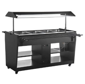 Picture of Buffalo Heated Buffet Bar Black