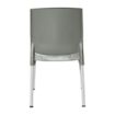 Picture of Bolero Elements Polypropylene Plain Side Chairs Olive Green (4 Pack) - JA921