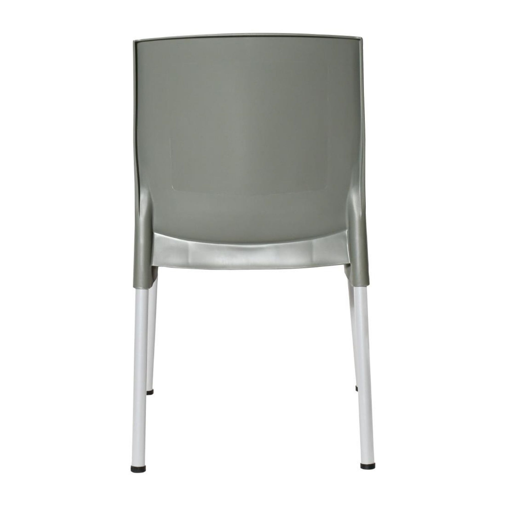 Picture of Bolero Elements Polypropylene Plain Side Chairs Olive Green (4 Pack)