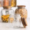 Picture of Kilner Universal Jar with Acacia Wooden Lid 850ml - JA603