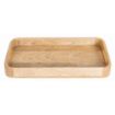 Picture of Olympia Mango Wood Rectangular Deep Sided Tray 430x230mm - JA888