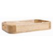 Picture of Olympia Mango Wood Rectangular Deep Sided Tray 300x190mm - JA887