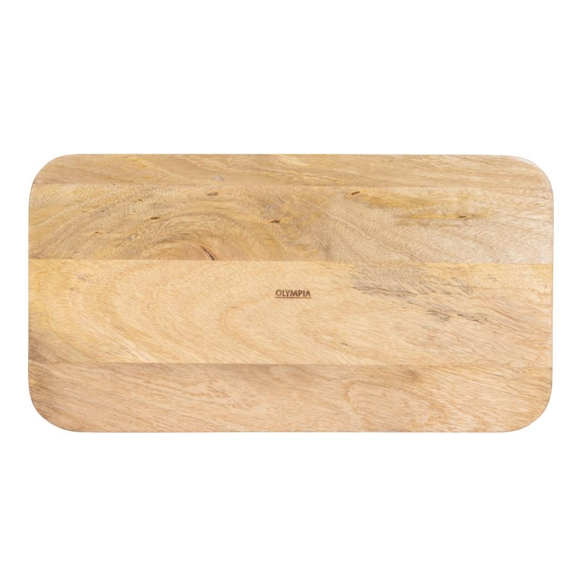 Picture of Olympia Mango Wood Rectangular Deep Sided Tray 430x230mm