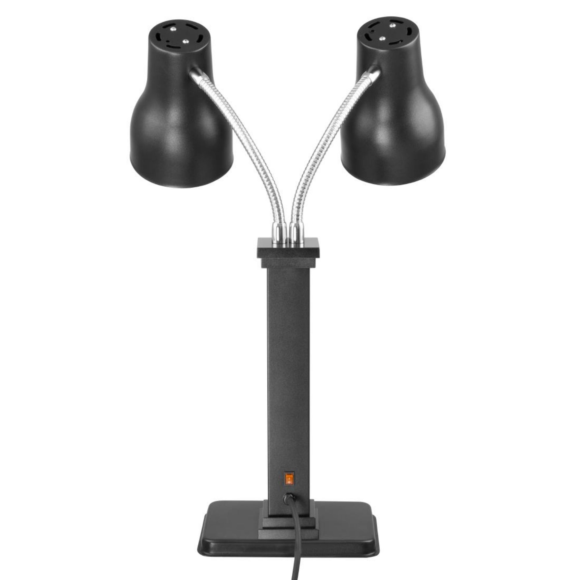 Picture of Buffalo Double Heat Lamp Carving Station Matt Black 2x250W