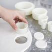 Picture of Vogue Plain Round Nylon Pastry Cutters (Pack 9) - JA522