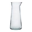 Picture of Olympia Recycled Glass Conical Carafes 1Ltr (6 Pack) - JA333