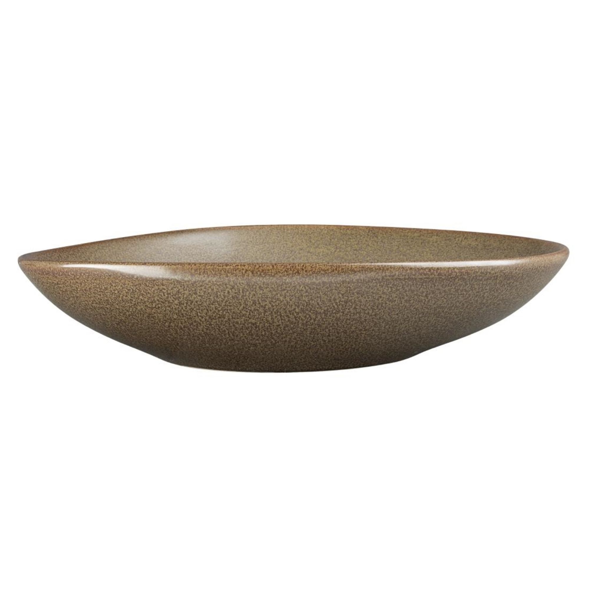 Picture of Olympia Ember Mahogany Triangle Bowls 245x220mm (4 Pack)