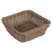 Picture of Olympia Polywicker Square Basket Dark Brown 230x230mm - JA361