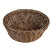 Picture of Olympia Polywicker Round Basket Dark Brown 220mm - JA358