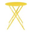Picture of Bolero Perth Mellow Yellow Pavement Style Round Table 600mm - HZ369