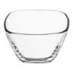Picture of Olympia Square Glass Tall Snack Bowls (6 Pack) - HZ334