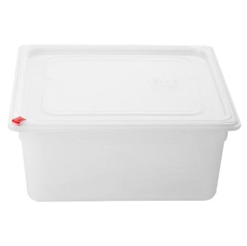 Picture of Hygiplas Click PP GN Container 2/3 with Lid & 7 Colour Clips 150mm 12Ltr (Set 4)