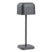 Picture of Olympia Lucca Table Lamp Squared Dome Grey 200mm - HZ207