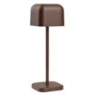 Picture of Olympia Lucca Table Lamp Squared Dome Chestnut 200mm - HZ205