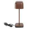 Picture of Olympia Lucca Table Lamp Squared Dome Chestnut 200mm - HZ205
