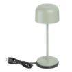 Picture of Olympia Siena Table Lamp Round Dome Sage 200mm - HZ202