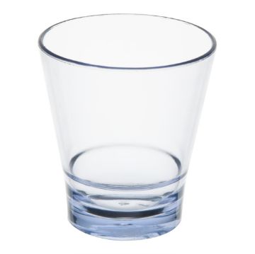 Picture of Olympia Kristallon Polycarbonate Stacking Tumblers - Blue 250ml (6 Pack)
