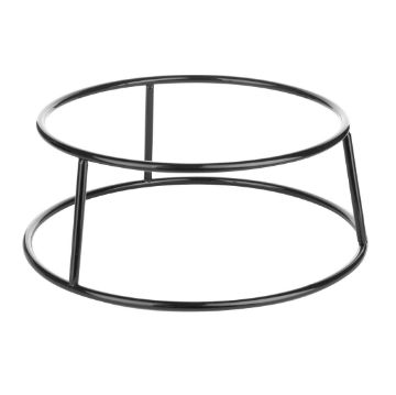 Picture of Olympia Non-Slip Multi-Round Riser Black Wire 230x260x100mm