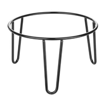 Picture of Olympia Non-Slip Riser Round Black Wire 210x120mm