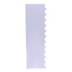 Picture of PME Side Scraper Patterned Acrylic Scallop 255mm - HZ050