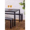 Picture of Bolero Valletta Grey Slatted Benches (2 Pack) - HZ024