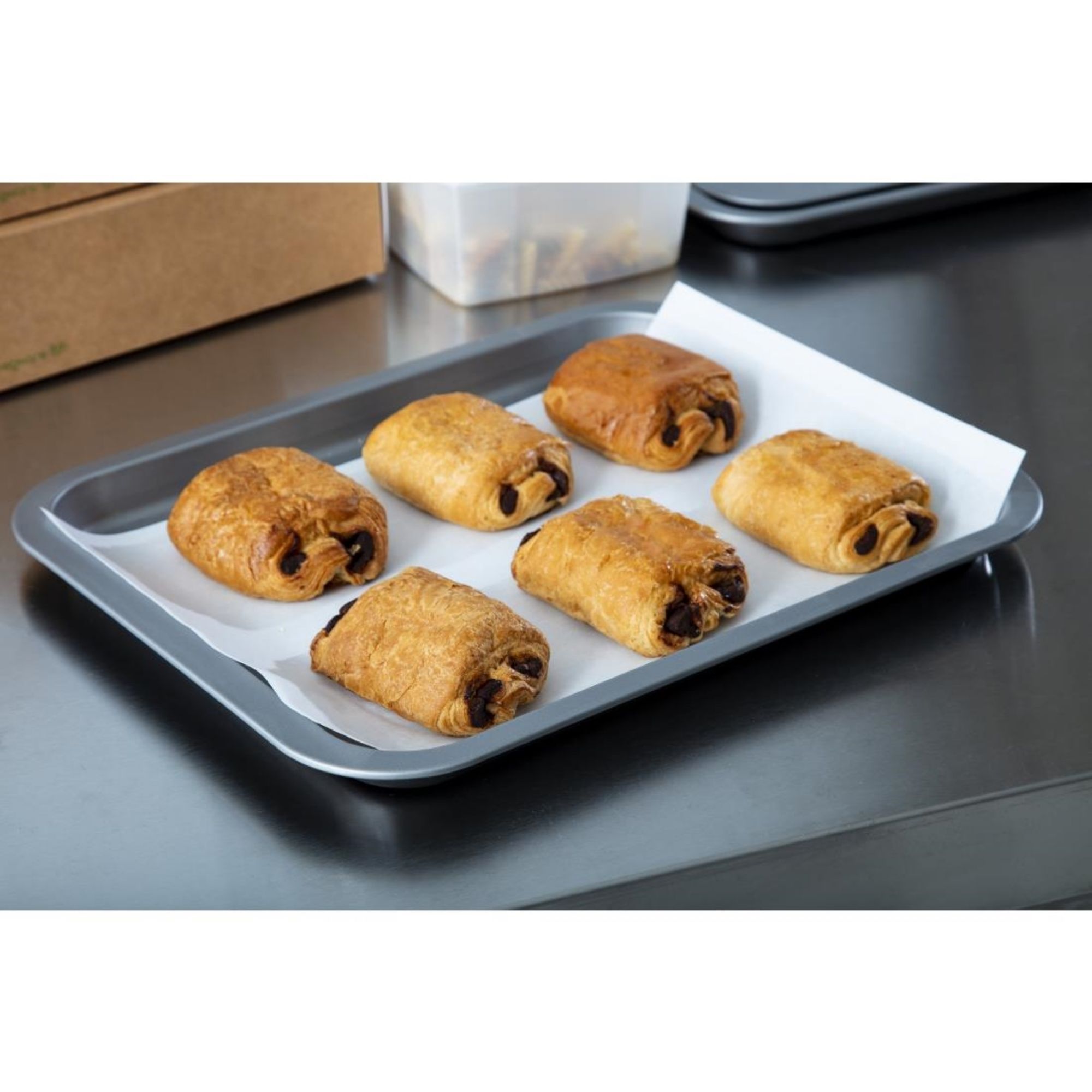 Picture of Fiesta Compostable Burger Wraps White 250x200mm (200 Pack)