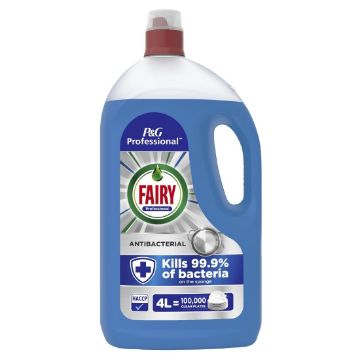Picture of Fairy Professional Super Concentrated Washing Up Liquid Antibacterial 4Ltr (2 pack)