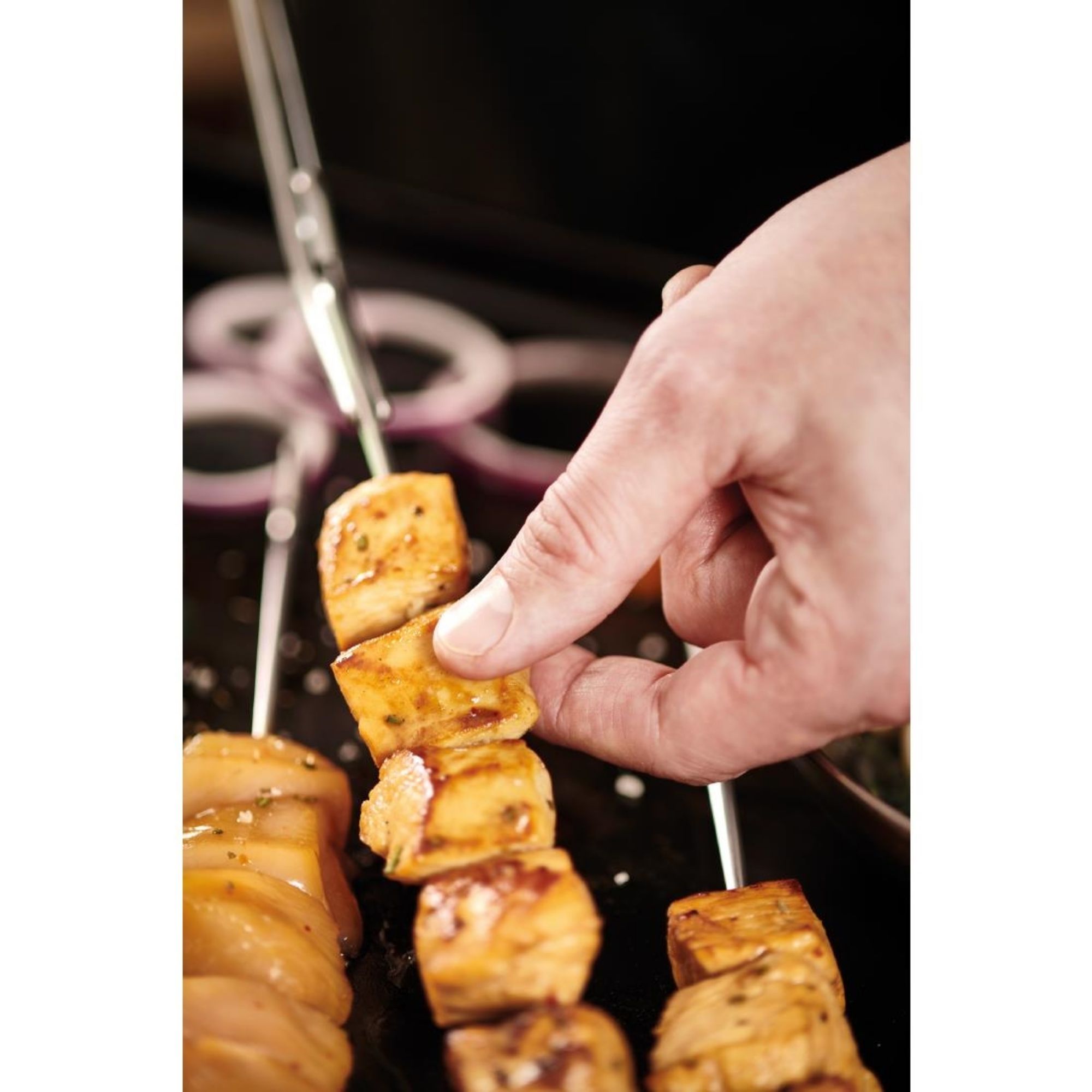 Picture of De Buyer Stainless Steel Skewers 250mm (10 pack)