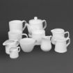 Picture of Olympia Whiteware Fine Jugs 100ml (12 Pack) - HY542