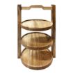 Picture of Olympia 3-Tier Stand Mango Wood for 200mm Plates - HY751