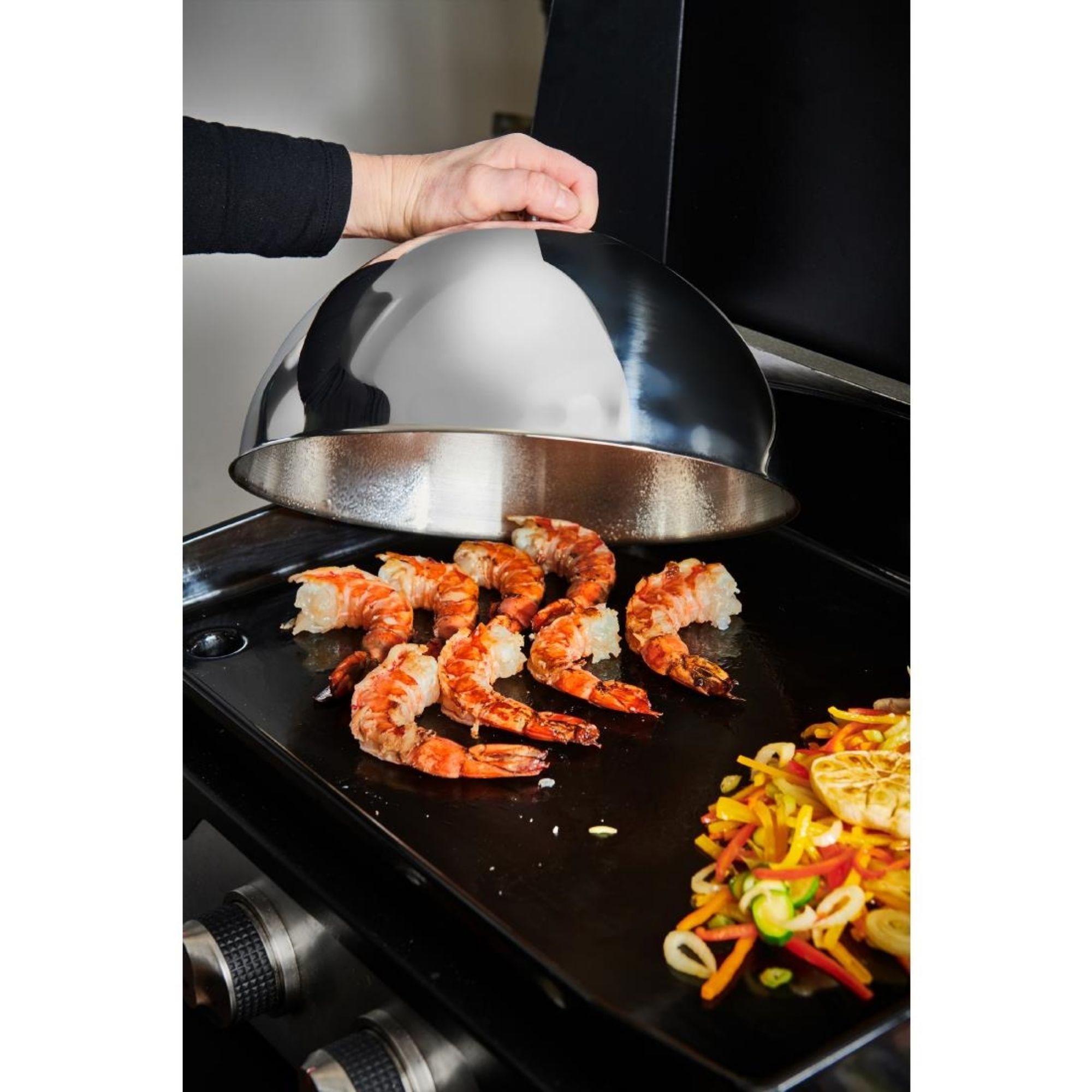 Picture of De Buyer Stainless Steel Cooking Dome 300mm