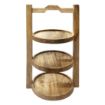 Picture of Olympia 3-Tier Stand Mango Wood for 150mm Plates - HY750