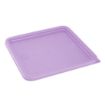 Picture of Hygiplas Square Food Storage Container Lid Purple Large - HY427