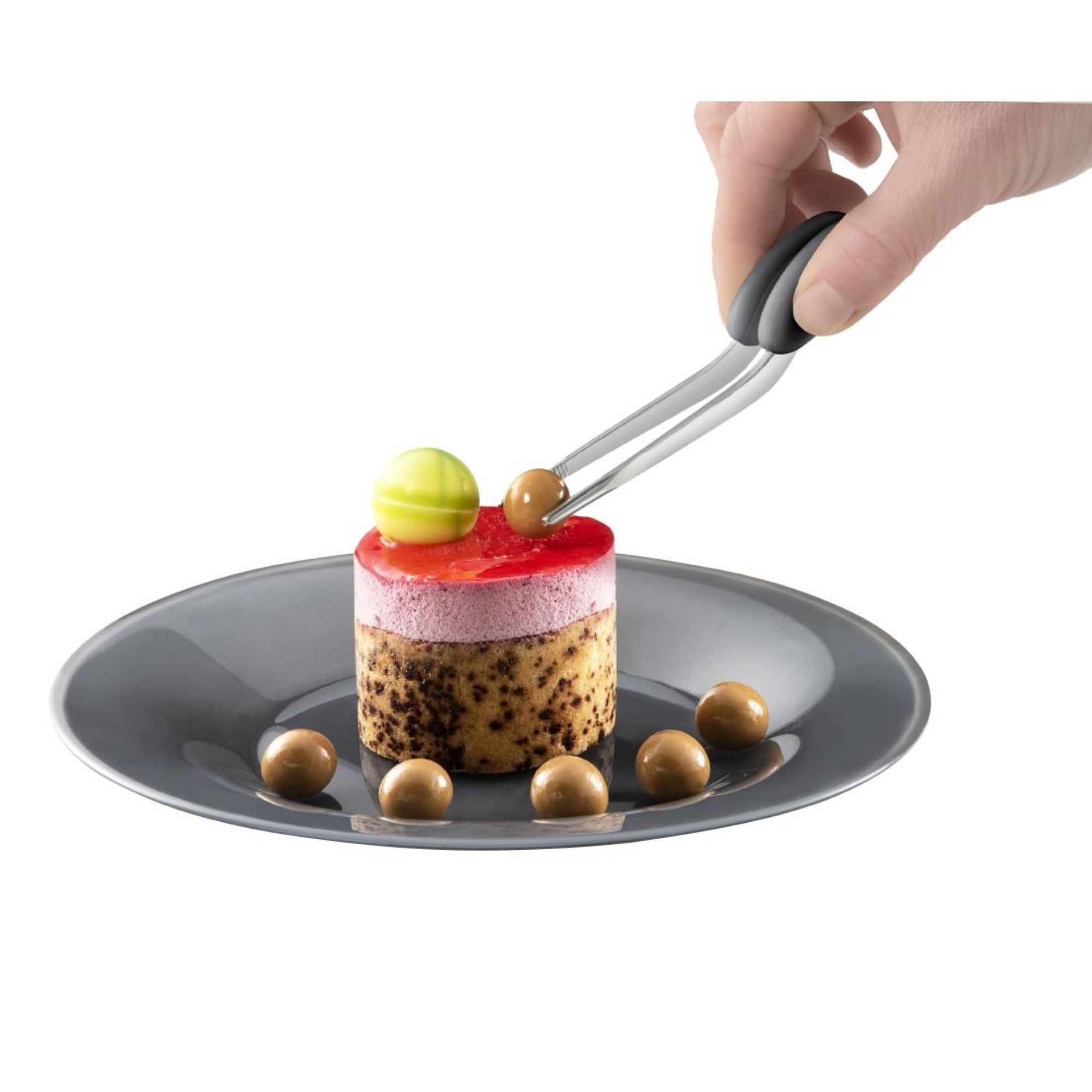 Picture of Deglon Precise Dressing Tweezers Bent 16cm