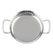 Picture of Olympia Table Presentation Handled Dish Stainless Steel Hammered 150mm - HY111