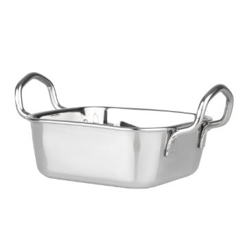 Picture of Olympia Table Presentation Square Dish Stainless Steel 115x115mm