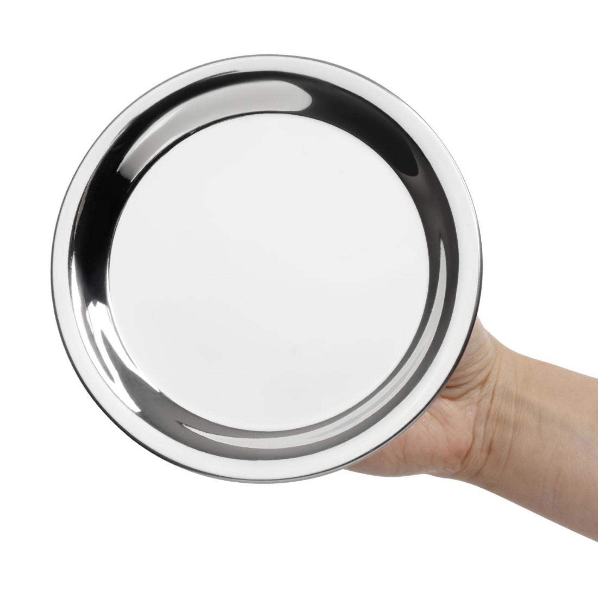 Picture of Olympia Round Stainless Steel Tip Tray 150mm