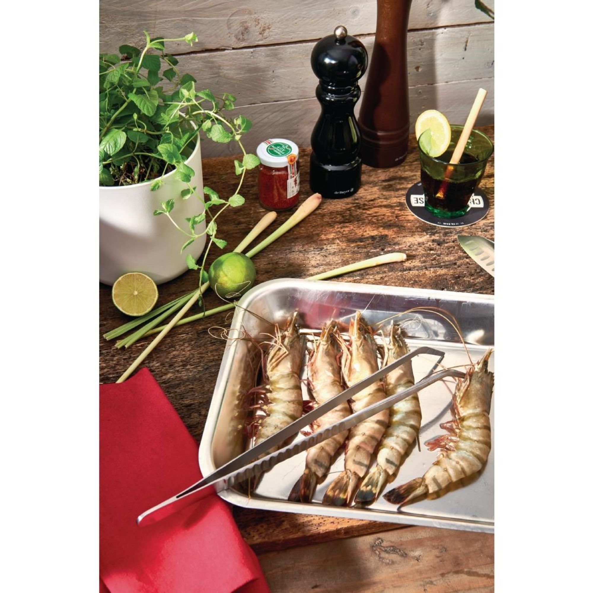 Picture of De Buyer Outdoor Marinating Dish 270x220x40mm