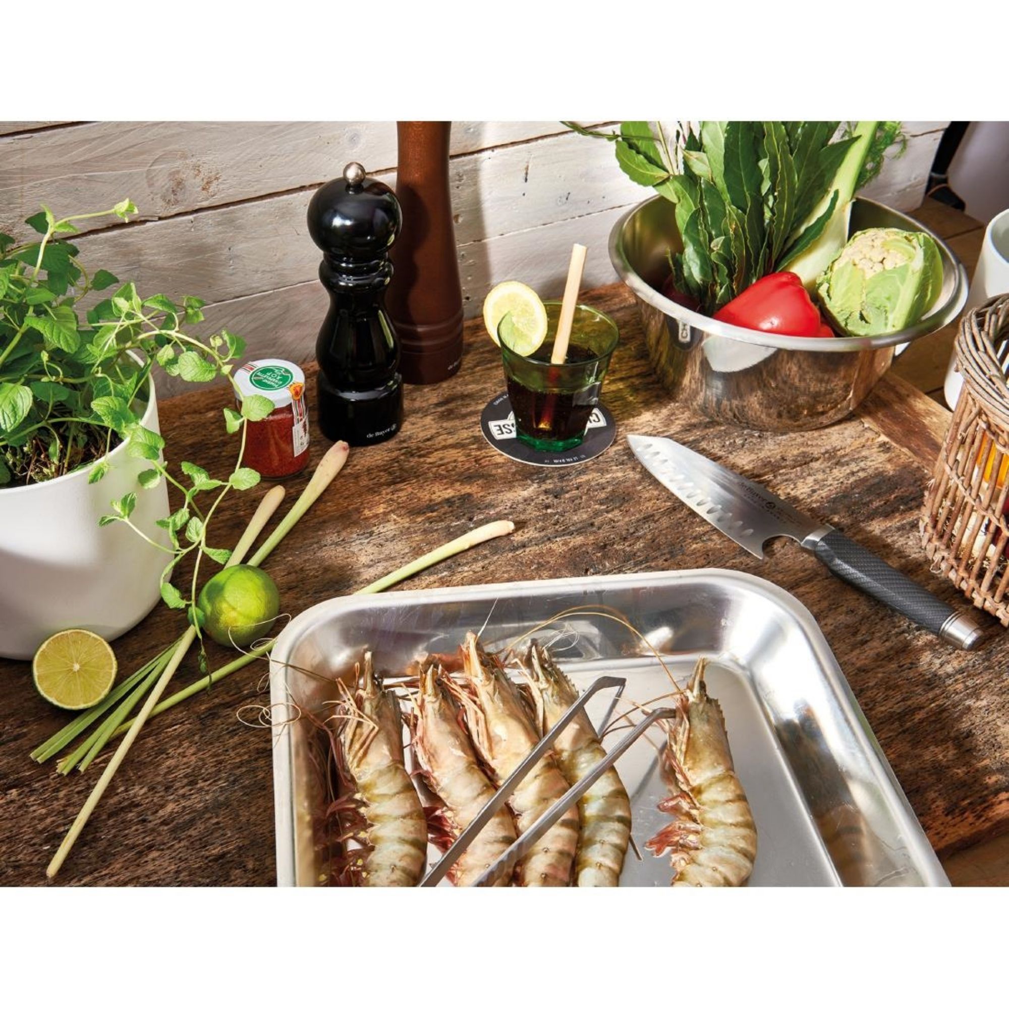 Picture of De Buyer Outdoor Marinating Dish 270x220x40mm