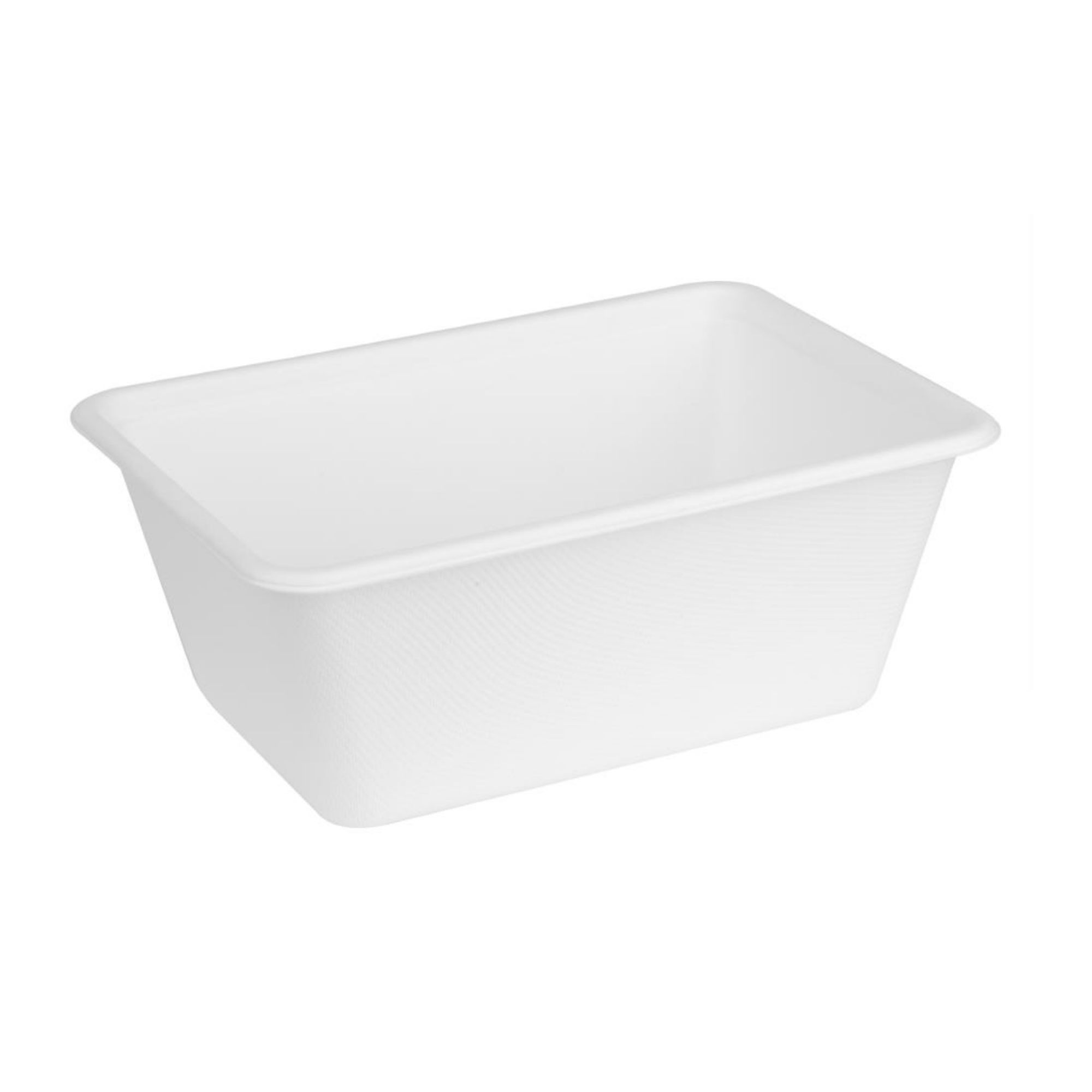 Picture of Fiesta Compostable Bagasse Food Container Bases 1000ml (100 Pack)
