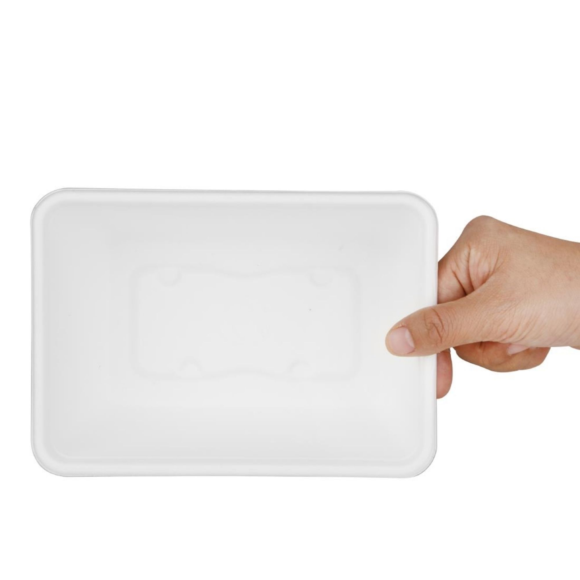 Picture of Fiesta Compostable Bagasse Food Container Bases 1000ml (100 Pack)
