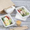 Picture of Fiesta Compostable Bagasse Food Container Bases 1000ml (100 Pack) - HW036