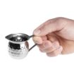 Picture of Olympia Hammered Stainless Steel Mini Milk Jug 78ml (6 Pack) - HY117