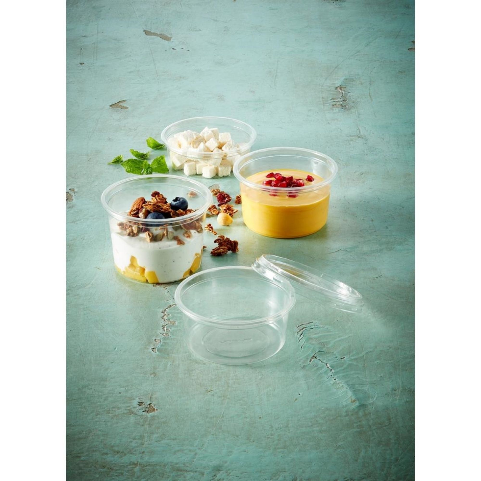 Picture of Faerch 101RPET Deli Pots 250ml (1300 pack)