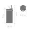 Picture of Brabantia Touch Bin Matt Black 30Ltr - HU173