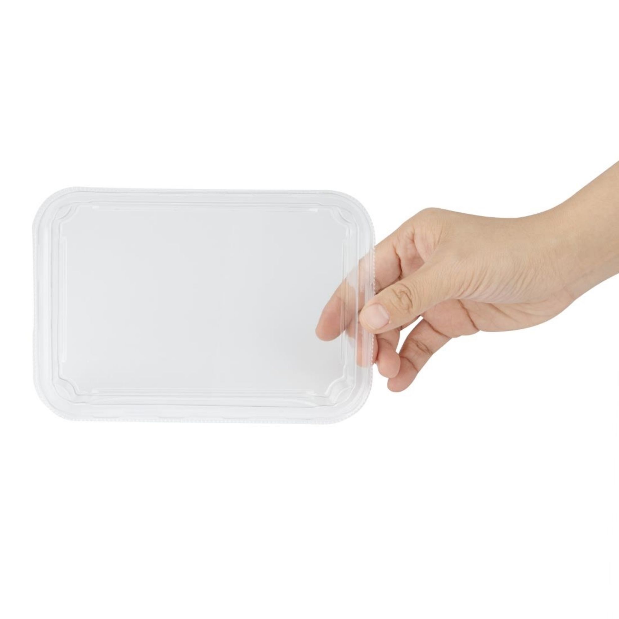 Picture of Fiesta Recyclable PET Lids for No. 3 Platter/Tray Bases (300 Pack)