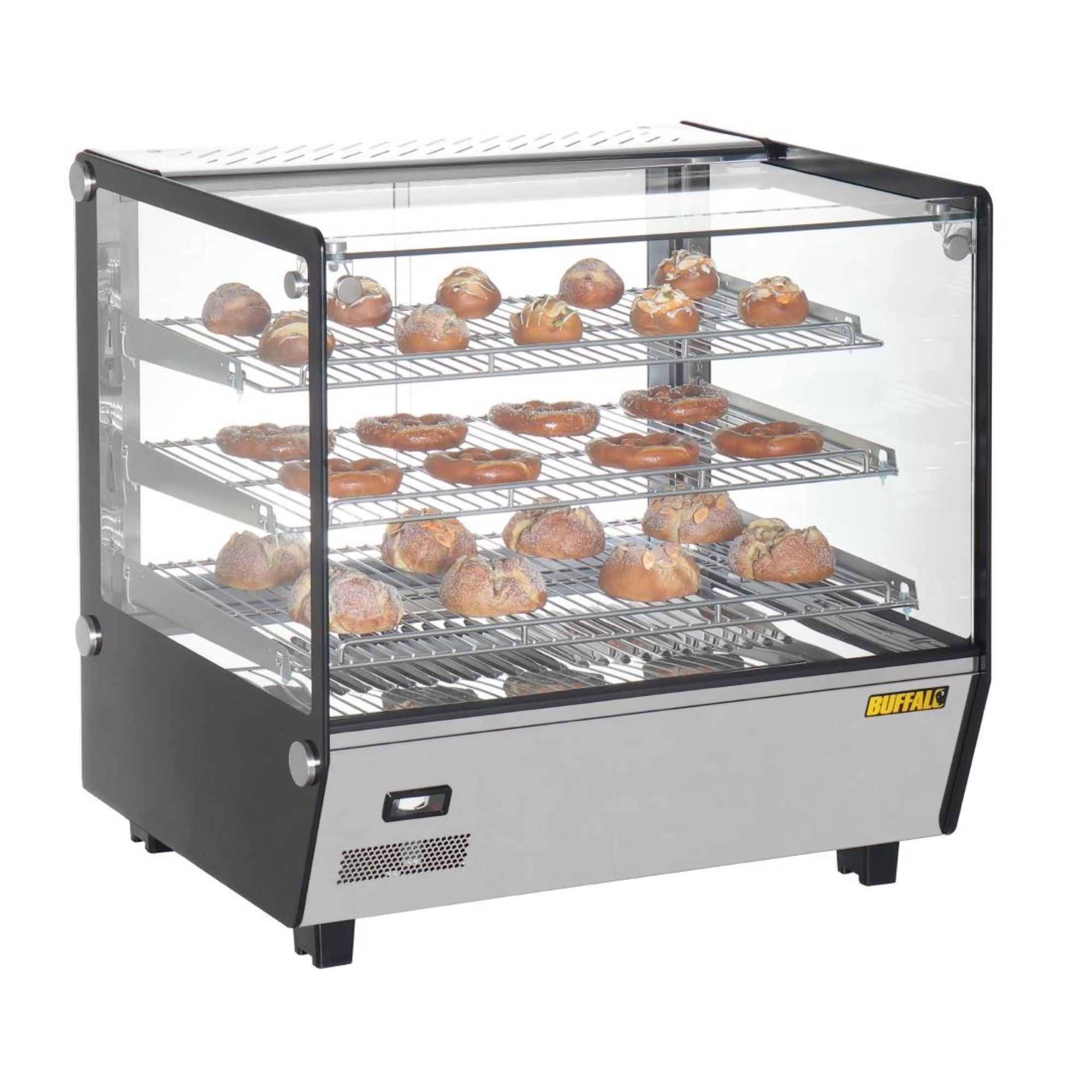 Picture of Buffalo Square Countertop Heated Display Merchandiser 120Ltr